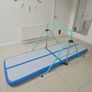Air Track Inflatable Gymnastics Mat with Adjustable Bar & Pump Image 7