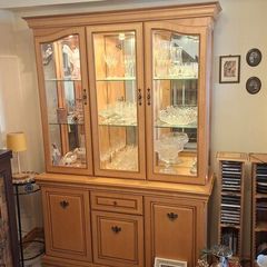Dining room display cabinet