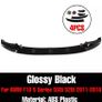 Gloss black front lip splitter to suit BMW 5 Series F10 F11  M Sport Performance Image 2