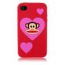 Silicone iPhone 4S 4G Case Cover Monkey Frank Silicon Image 2