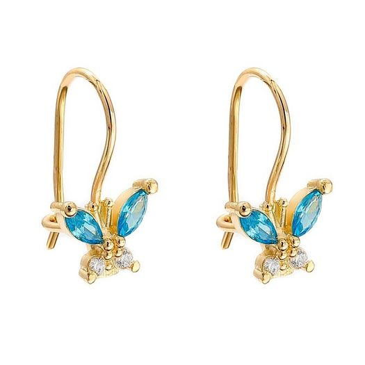 gold earrings