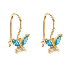 gold earrings