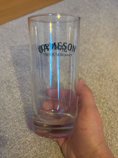 Tall Jameson Glass