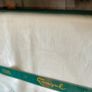 Boxed Vintage Irish Linen Damask Tablecloth Antique White Image 4