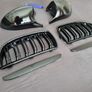 BMW 3 Series E90 E91 Pre-Lci Kidney Grilles & Mirror Covers Set Brand New Image 6