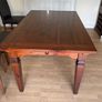 Gorgeous Very Solid 5Ft Wooden Kitchen Dining Table - Can Deliver Image 2