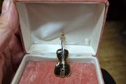 Modern Violin Brooch