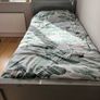 single bed frame with 2 drawers Image 2
