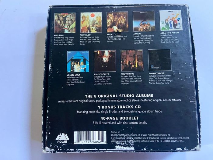 ABBA The Albums 9 CD Box Set