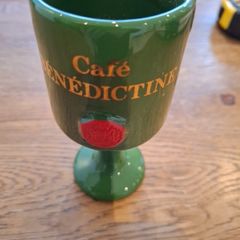 Cafe Benedictine Ceramic Goblet