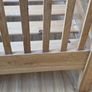 Solid Oak Bed frame 4 foot 6 in size Image 6