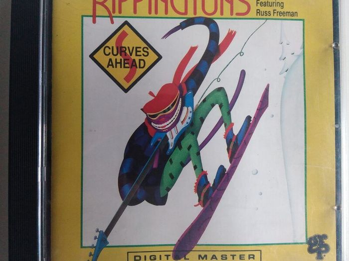 The Rippingtons - Curves Ahead CD (1991) US Smooth Jazz Rock EX+ Russ Freeman