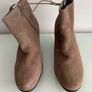 New Genuine Suede Boots, size 4 Image 3