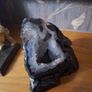 Black agate druzy Image 5