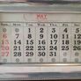 1920's Oak Perpetual Desk Calender Image 4