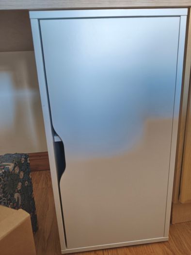 IKEA Desk with Storage Cabinet