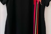 Size 14 Black/Orange/Pink Dress by Debenhams