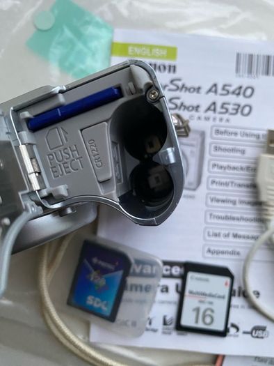 Canon PowerShot A540 Digital camera