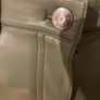 Olive Wilfred pleather trousers Image 4