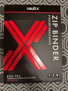Vault X Exo-Tec Zip Binder SV10 9 Pocket First Edition - Pokemon Destined Rivals