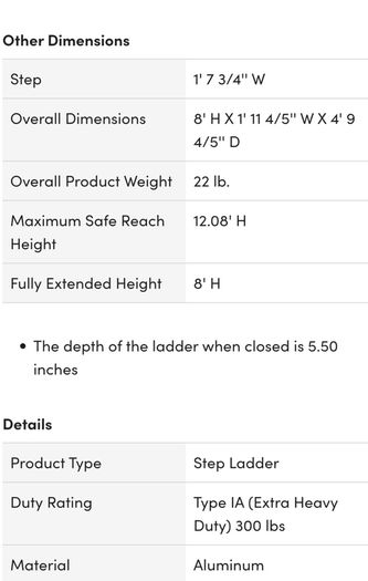 Step Ladder
