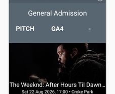 The Weeknd tickets