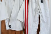 Mayo Karate Academy suit and belts