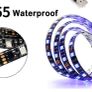 3M USB LED Light Strip Colorful Lighting 24 KEY remote control TV Desktop PC Image 5