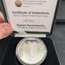 Ireland 15 Euro Silver Proof Coin. 2010. Irish Hunter Horse Image 2