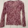 Vintage Sasha Top  -   Paisley Print   -    Size 12 Image 5