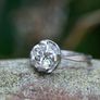 Large Art Deco 1.8ct Diamond Solitaire Ring - Platinum Image 8