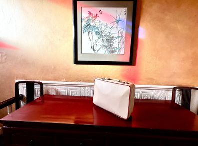 Vintage 50's Travel Cosmetic Case