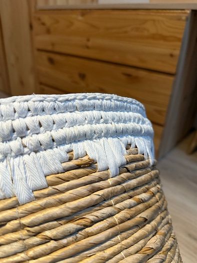 Wicker Basket 42Cm Diameter