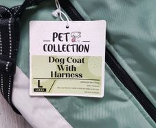 BNWT Size L Dog Coat with Harness