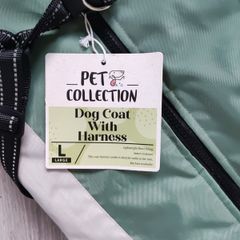 BNWT Size L Dog Coat with Harness