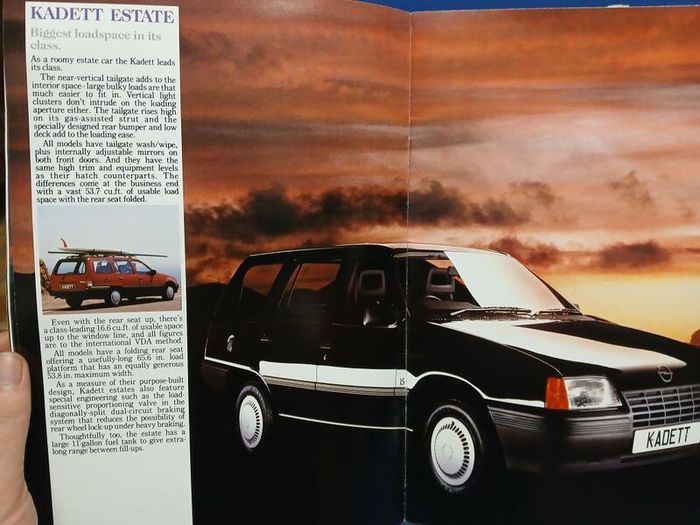 Opel 1988 brochure