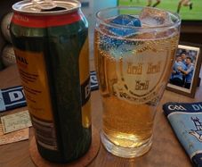 Dublin Laser Engraved Pint Glass and Reusable Ice Cubes
