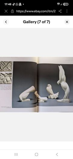 Stunning Jacques Adnet 1925 Porcelain Turtle Dove