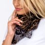 Pretty Leopard Print Scarf - ideal gift Image 2