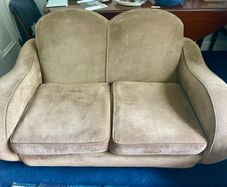 Original Art deco Sofa & 2 Armchairs