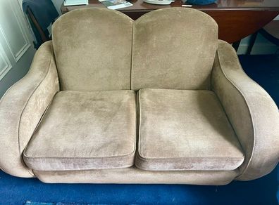 Original Art deco Sofa & 2 Armchairs