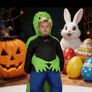 Inflatable alien costume 120-140cm Image 3