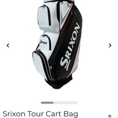 Srixon Tour Cart Bag and ORKA RS1X Irons
