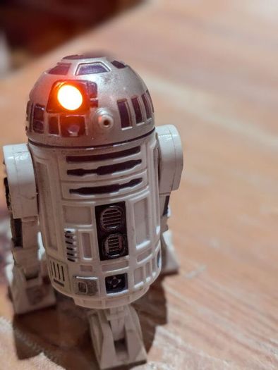 Star Wars R2-D2 w/ Light & Sound 2.5" Figure HASBRO 2004