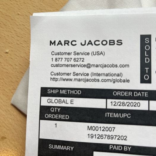 Marc Jacobs Snapshot Handbag