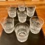 7 Original Waterford Crystal Maeve Tumblers, Mint, 1970s Image 2