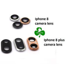 For Apple iPhone 8 / Iphone 8 plus Replacement Glass Back Camera Lens Rear Black/ Gold/ Silver New