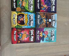 6 Dogman Books sold as bundle