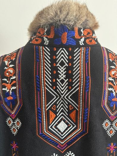 Antik Batik boho coat - sz 12/14