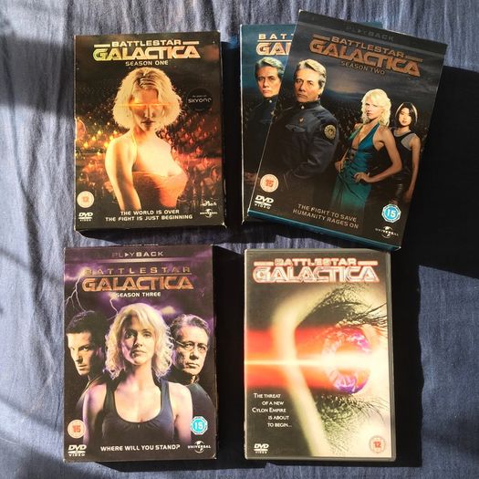 Battlestar Galactica DVD Seasons 1-3